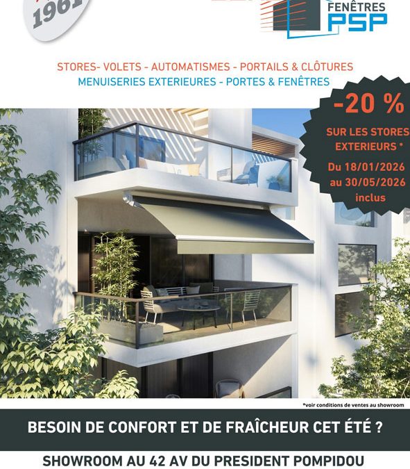 Promo stores exterieurs 2026